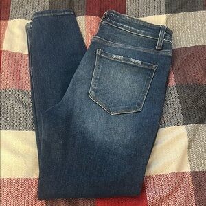 VERVET BY FLYING MONKEY Blue Straight Leg Jeans